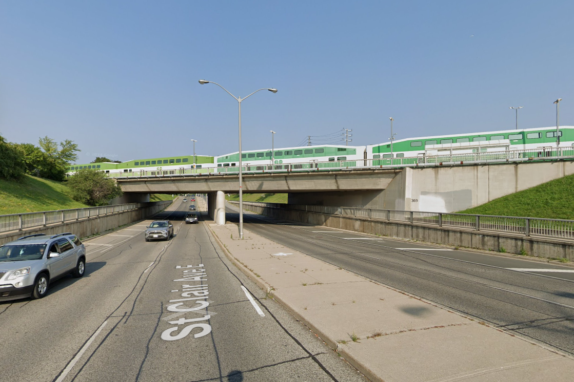 St. Clair Avenue East Underpass